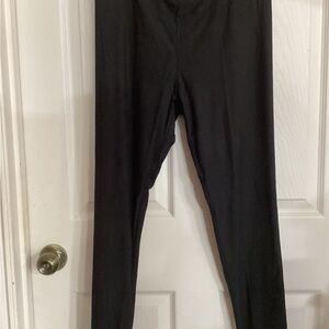 NWTS NOBO Jr M 7-9 sueded black soot ankle length high rise legging